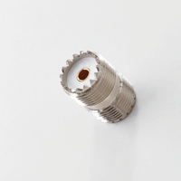 Adaptateur de connecteur coaxial RF UHF(SO239) femelle vers UHF(SO239) femelle