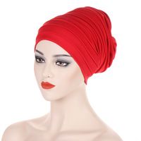 Nouveau chapeau tricoté en gros pour les femmes femmes musulmanes de Malaisie casquette intérieure islamique Hijab plaine Turban casquette