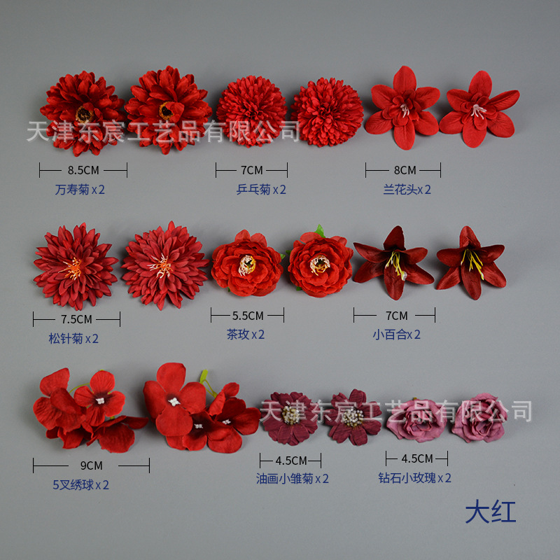 สไตล์ E - สีแดงสด