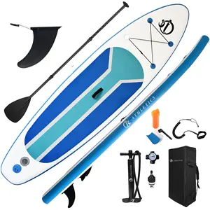 BSCI/EN新批发充气SUP定制isup木制板冲浪赛车站立桨板比赛游戏板