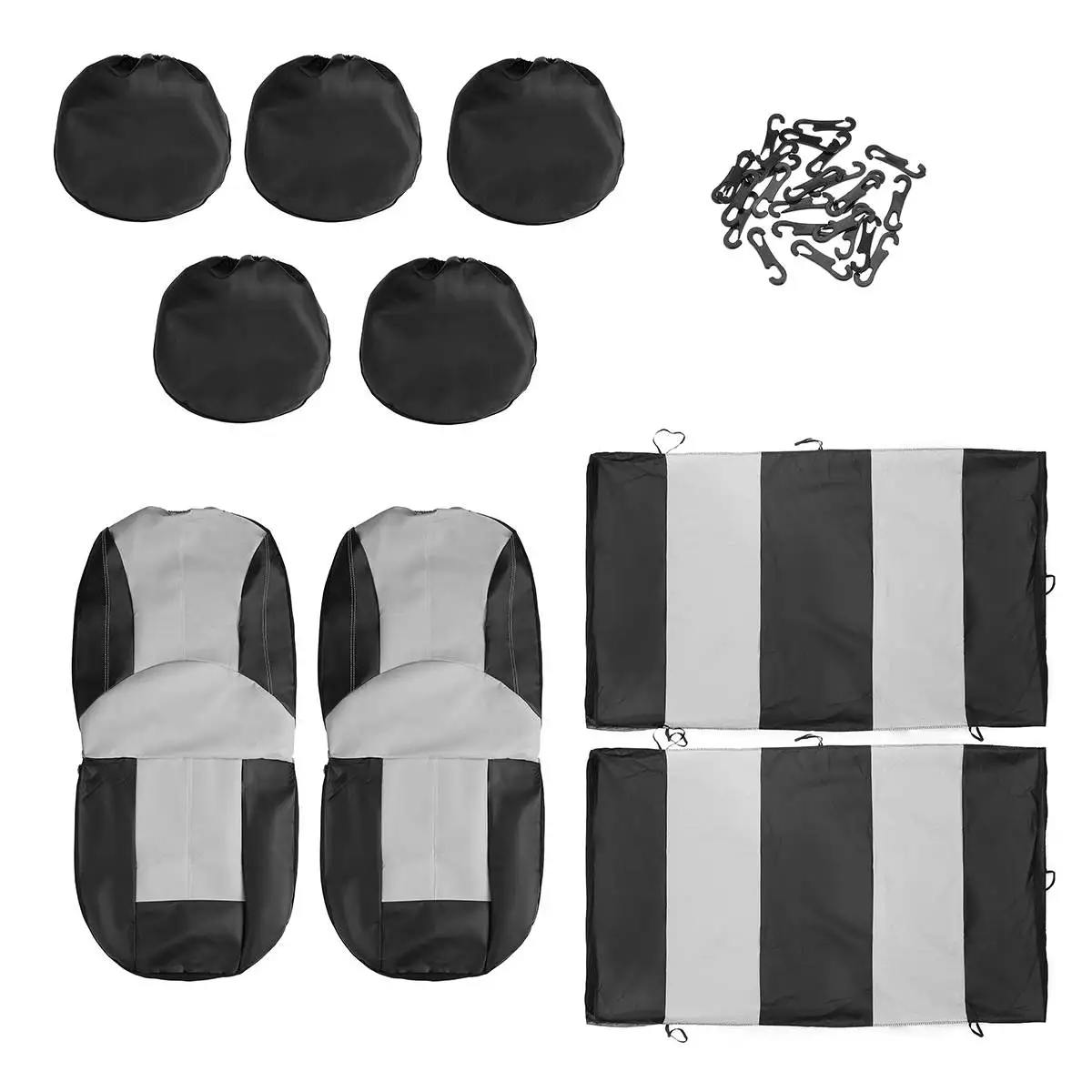 9PCS Gray