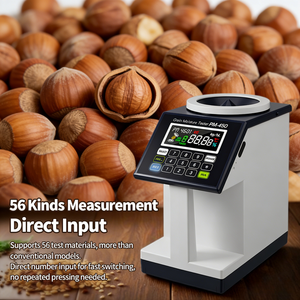 Medidor de Humedad de Granos Digital Portátil, Rango de 1 a 40, 56 Variedades, Analizador de Humedad, Pantalla LCD, Interfaz RS232 - Product Image 1