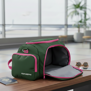 Heavy Duty IPX6 Waterproof 50L/60L <b>Duffel</b> <b>Bag</b> with Zipper Closure | RF-Welded TPU for Kayaking Camping & Rafting (Eco-Friendly) - Product Image 5