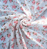 Usine En Gros Africain Polyester Disperse Imprimé Tissu 100% Polyester Fleur Conception Imprimé Tissu Tissu pour Textile À La Maison