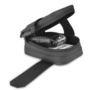 <span class=keywords><strong>Bolsa</strong></span> de sillín de <span class=keywords><strong>bicicleta</strong></span> SAHOO totalmente impermeable, 0.7L, TPU, ligera, desmontable, con velcro estable <span class=keywords><strong>para</strong></span> almacenamiento de herramientas de reparación - Product Image 2