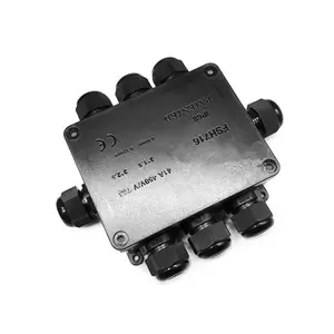 New 8 ports type IP67 68 waterproof electrical junction boxes for outdoor bridge lights