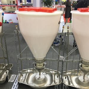 65L Acero inoxidable 304 Soporte Weaner Dry Wet Feeder <span class=keywords><strong>para</strong></span> cerdo <span class=keywords><strong>para</strong></span> granja <span class=keywords><strong>de</strong></span> cría <span class=keywords><strong>de</strong></span> animales - Product Image 2