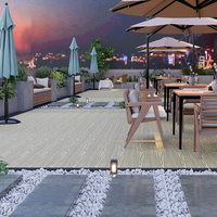 Outdoor Waterproof Wooden WPC Flooring Garden Patio Swimming Pool Wood Composite Decking Floor