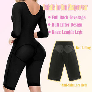 Gaines colombiennes Full Body Shaper pour femmes Faha colombienne Para Mujer BBL Shapewear Butt Lifter Body pour ceinture post-partum - Product Image 6