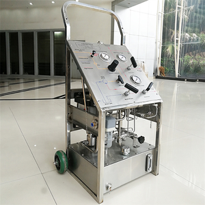 Hava tahrikli hidrolik yüksek basınçlı oksijen dolum pompası <span class=keywords><strong>test</strong></span> pompası gaz güçlendirici sistemi için gaz silindiri - Product Image 5