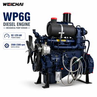 Bomba de Combustible Mecánica SCDC WEICHAI WP6G para Motor Diésel de 92-129kW 2000-2300rpm, Alternativa a Deutz TD226B para Cargadora de Ruedas de 3-4 Toneladas
