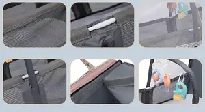 Gran oferta, bolsas húmedas personalizadas para mamá, fabricante <span class=keywords><strong>de</strong></span> Oxford, mochila impermeable para mamá <span class=keywords><strong>de</strong></span> <span class=keywords><strong>maternidad</strong></span>, pañal portabebés, <span class=keywords><strong>bolsa</strong></span> <span class=keywords><strong>de</strong></span> pañales - Product Image 2