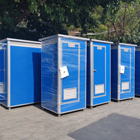 Toilette mobile moderne portable à 1 unité pour le camping en plein air Algérie 5 ans de garantie pour la conception graphique de maison en conteneur
