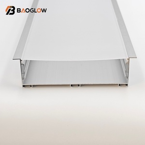 Nouveau design, profilé en aluminium anodisé de 120*35 mm de large pour bande LED, profilé premium avec canal pour cornet LED, vis personnalisable - Product Image 5