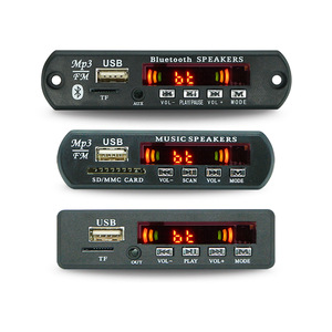 5V 12V cho Máy nghe nhạc âm thanh với MP3 bảng giải mã và FM Bộ giải mã xách tay pcba Đầu đọc thẻ hsc3003 cho điều khiển động cơ - Product Image 2