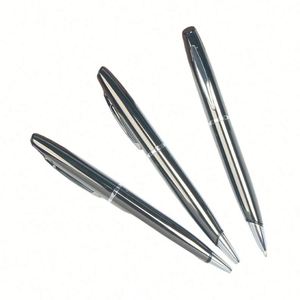 High Quality Custom Logo Promotional 1.0 mm Writing Width Ballpoint <b>Pen</b> Gun Gray Metal Material Stylish New Design Business - Product Image 2