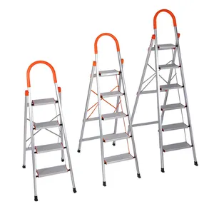Reliable Quality SY-100A 2 Step 4 Step Ladders Qualities Household Folding Steel Step Ladder