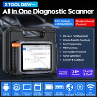 2024 XTOOL D8W aggiornato dello strumento diagnostico DoIP D8BT per tutti i sistemi di diagnosi di chiave di prova attiva di programmazione ECU codifica 38 + Reset CANFD