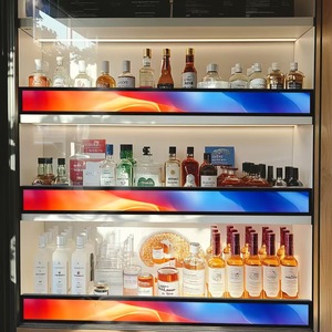 Kệ Thông Minh 28.1 Inch Màn Hình Siêu Rộng Thanh Kéo Dài Siêu Thị Trong Nhà Màn Hình Hiển Thị Quảng Cáo Lcd - Product Image 1