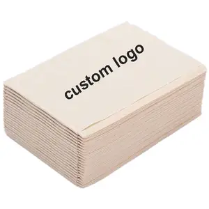 <span class=keywords><strong>Spunlace</strong></span> ผ้าไม่ทอผ้าลินินรู้สึกผ้าเช็ดปากกระดาษที่ใช้แล้วทิ้งผ้าเช็ดปากอาหารค่ำ - Product Image 1
