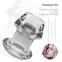 Vente directe usine – Plug anal creux en TPE doux pour la peau, avec dilatateur anal transparent anti-fuite, jouet sexuel anal
