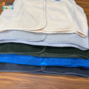 Chaleco de Lana Tejida para Mujer SUHE, Forro Polar Sherpa, Cálido y Acogedor, Estilo Vintage, Cierre de Botones a Presión, Chaqueta sin Mangas, Informal, para Invierno - Product Image 5