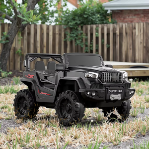 Fábrica Recarregável Elétrico Crianças Carro com Luzes LED Controle Remoto Ride-on Toy para Crianças Idade 12 e até - Product Image 5