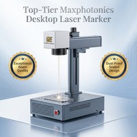 Nouvelle machine de marquage laser de bureau haut de gamme Maxphotonics, mini-graveur CNC à fibre, refroidi par air, haute vitesse, anti-poussière et scellé