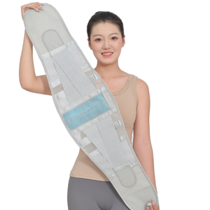 Nylon Elastic Breathable Sports Waist Trimmer <strong>Lower</strong> <strong>Back</strong> <strong>Support</strong> <strong>Belt</strong> Flexible Polyester Lumbar Pad Professional Protection CE 1 - Product Image 3