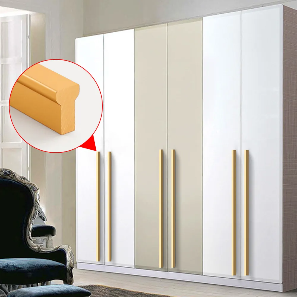 Aluminum Closet Handle Modern Simple Light Luxuryextra Long Cabinet Door Drawer Handle