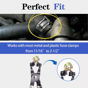 Pince à sertir pour tuyau, 9 pièces, podofo, réparation automobile, opération à distance, outils professionnels - Product Image 4