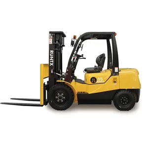 Forklift Diesel telescopic fork lift untuk penanganan material garpu angkat mesin