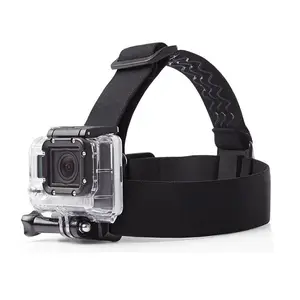 GoPro Hero 10/9/8/7/6/5 DJI奥斯莫行动的其他行动相机配件可调尼龙头带安装