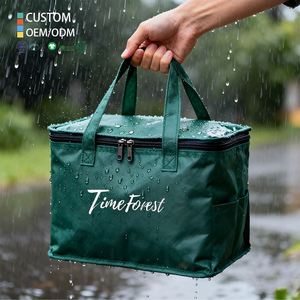 Waterproof Reusable Thermal Insulated Cooler Bag Non Woven for Home Grocery Shopping Food Storage Office Lunch Carry Daily - Product Image 1