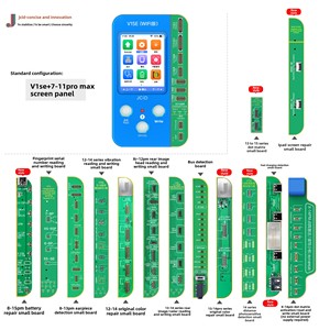 Strumento di <span class=keywords><strong>Riparazione</strong></span> Jcid Jingcheng V1Se Originale per Colori 7-14Pm, Batteria Fotosensibile, Schermo a Matrice di Punti, Codice <span class=keywords><strong>Apple</strong></span>, Fotocamera, Riconoscimento Facciale, 220V - Product Image 6