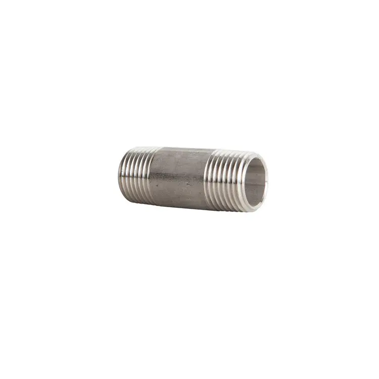 Roestvrijstalen Pijp Tepels 2 "X 4" 316ss Npt Sch. 40 Loodgieterswerk Fitting Draad Aansluiting