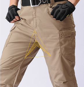 Calças de Trabalho Cargo Impermeáveis, Respiráveis e de Segurança em Poliéster Elástico para Homem - Product Image 2
