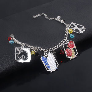 Anime Manga serie Attack on Titan Charm Charms pulsera - Product Image 2