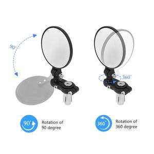 Rétroviseur latéral universel pour BMW Harley Honda Indian Kawasaki Suzuki <span class=keywords><strong>Triumph</strong></span> Yamaha - Product Image 5