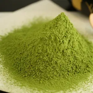 Ödüllü organik vanilya YEŞİL ÇAY ince yeşil çay tozu çin'de yapılan özel etiket çay