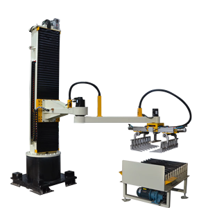 Hoàn toàn tự động tái chế nhựa thông minh cánh tay robot hệ thống đơn cột cánh tay PP PE hộp carton Túi Pallet pallitizer - Product Image 1