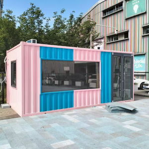 Maison <span class=keywords><strong>conteneur</strong></span> préfabriquée amovible de 20 pieds Conception de <span class=keywords><strong>conteneur</strong></span> d'emballage plat pour magasin ou villa Maison <span class=keywords><strong>conteneur</strong></span> d'habitation - Product Image 6