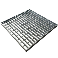 Grille en acier galvanisé anti-corrosion robuste, type léger ASTM, pour clôture, trottoir, passerelle, plateforme, marches d'escalier