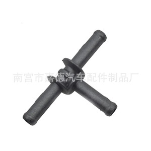 Conector en T de Plástico Negro N90693001 para Volkswagen Audi Santana Serie Superman, Manguera de Retorno del Tanque de Agua Auxiliar - Product Image 5