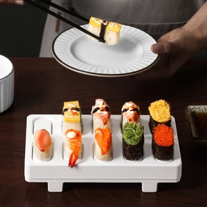 Juego de 10 Piezas para Hacer Sushi de Plástico, Herramientas de Cocina Inteligentes que Incluyen Molde para Arroz, Kit de Cocina DIY para Principiantes - Product Image 2