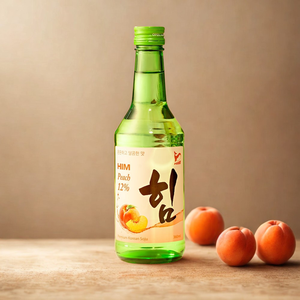 Bebida alcohólica con sabor a melocotón Soju coreano del fabricante vietnamita Buena elección de alimentos Maridaje Licor Uva Primaria - Product Image 2