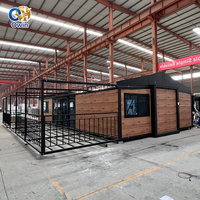Maison préfabriquée pliable anti-sismique en structure acier de haute qualité, isolée, mobile, type bungalow australien, préfabrik Evler