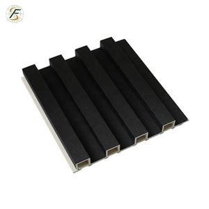 155*18 3D cannelé WPC <span class=keywords><strong>bois</strong></span> plastique Composite installation rapide panneau <span class=keywords><strong>de</strong></span> décoration murale - Product Image 4