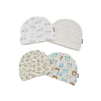 Gorro de bebé de punto Unisex de invierno, gorro para recién nacido, gorro cálido, gorro de cubo, niños pequeños, escena informal aplicable para niños y niñas
