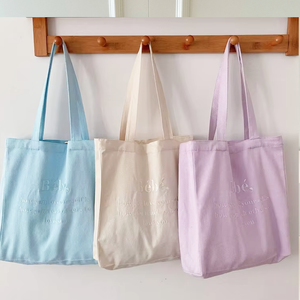 Sinh thái thân thiện tùy chỉnh tái sử dụng giá rẻ Tote Túi tùy chỉnh in có thể tái chế với logo sinh thái thân thiện vải hàng tạp hóa mua sắm túi - Product Image 1